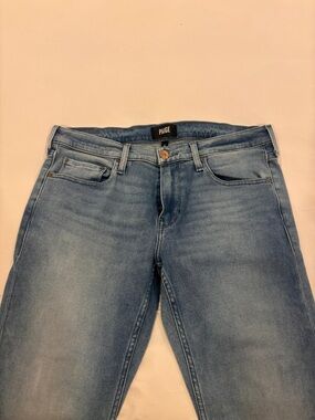 PAIGE Men’s Light Blue Slim Jeans lennox version